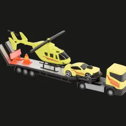 Action Teamsterz vrachtwagen met oplegger> Speelvoertuigen