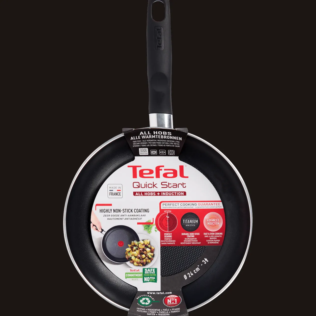 Tefal koekenpan Quick Start> Pannen