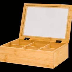 Action Theebox met tekst> Woonaccessoires