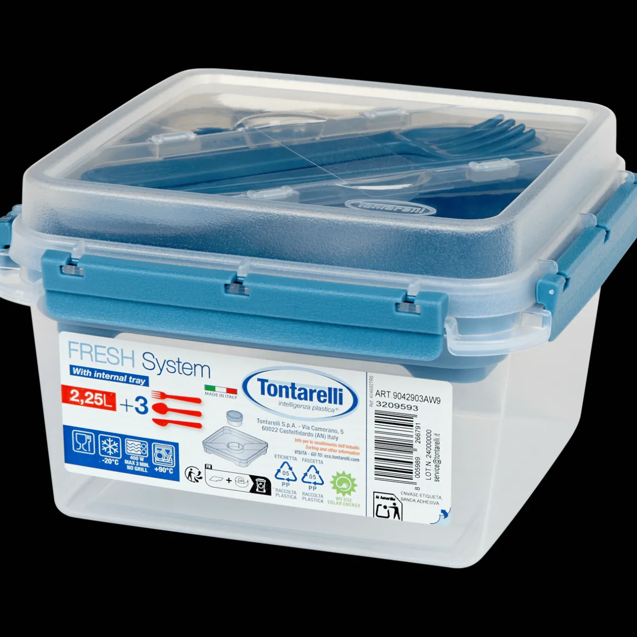 Action Tontarelli lunchbox to-go> Bewaren & Meenemen