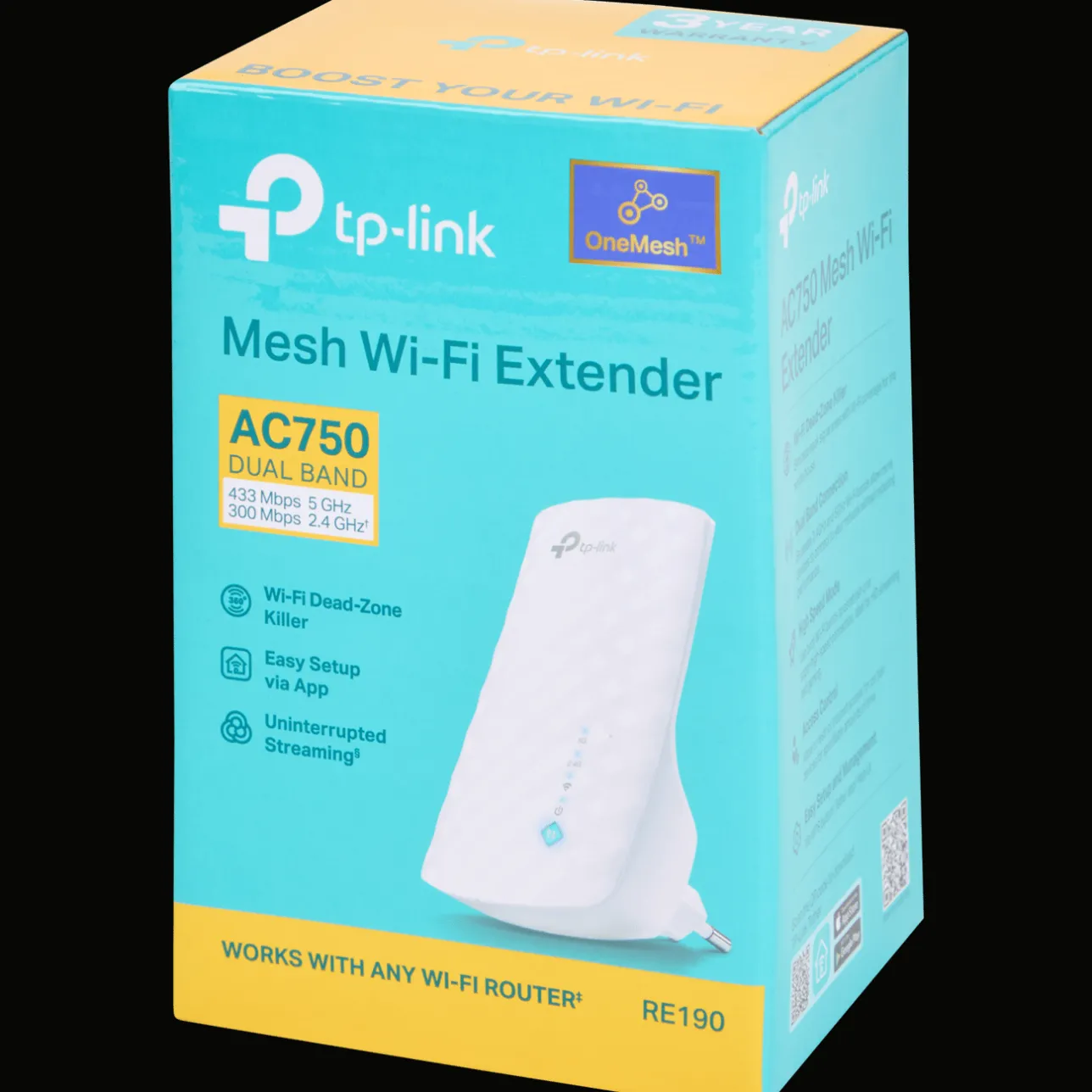 TP-link wifi-versterker AC750> Multimedia Accessoires