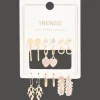 Action Trendz vergulde oorbellenset> Horloges & Sieraden