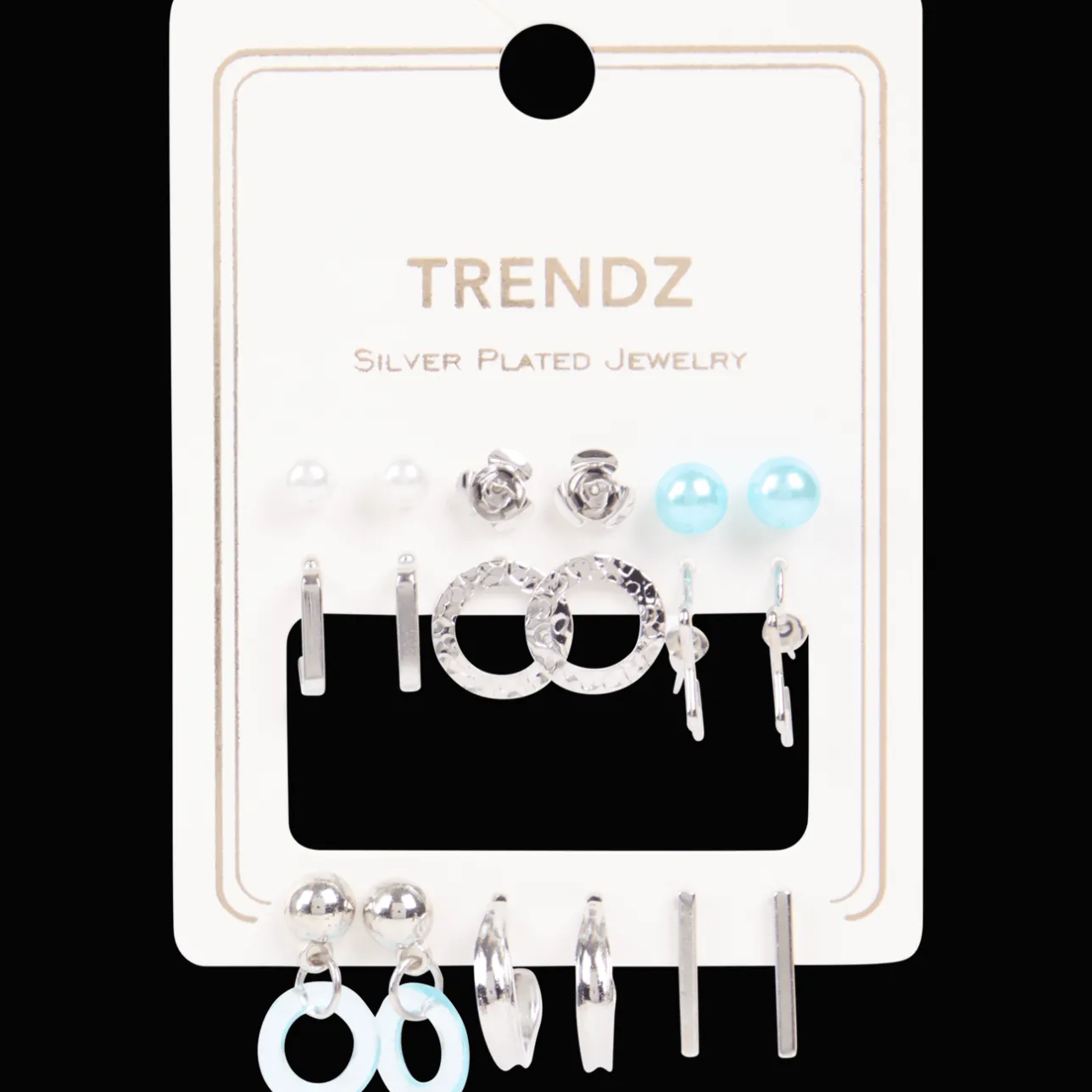 Action Trendz vergulde oorbellenset> Horloges & Sieraden