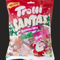 Trolli kerst-uitdeelzak> Drop & Snoep