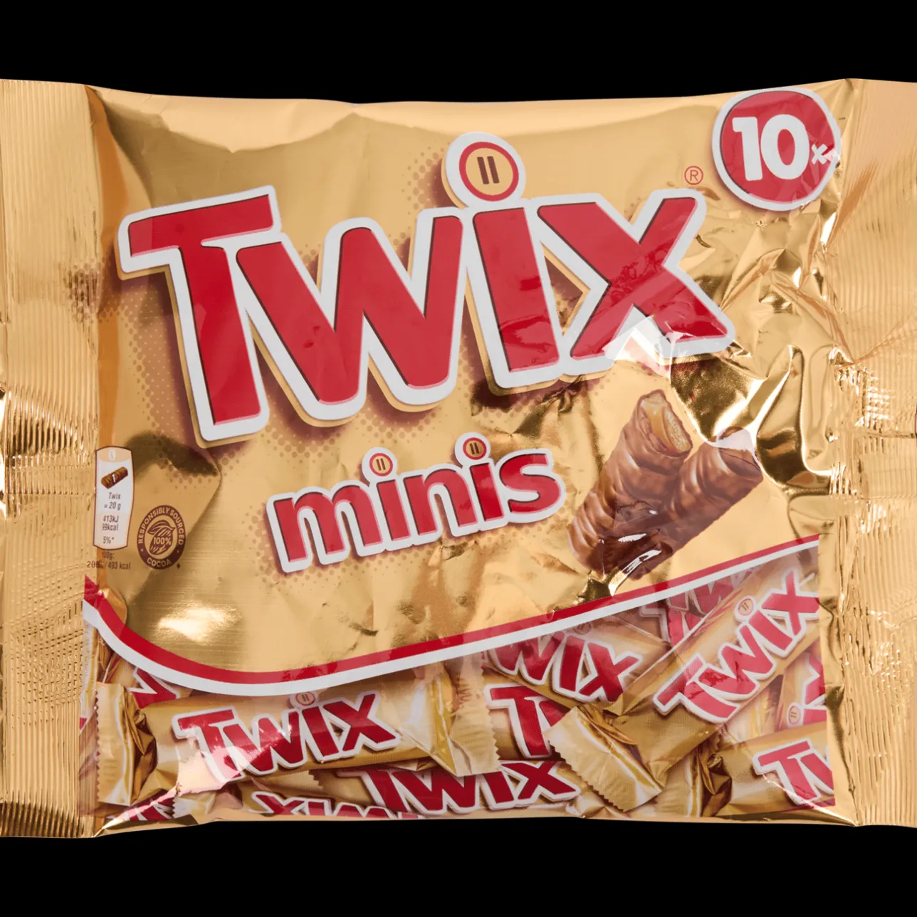 Twix Mini's> Chocolade