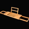 Action Uitschuifbaar bamboe badrek> Woonaccessoires