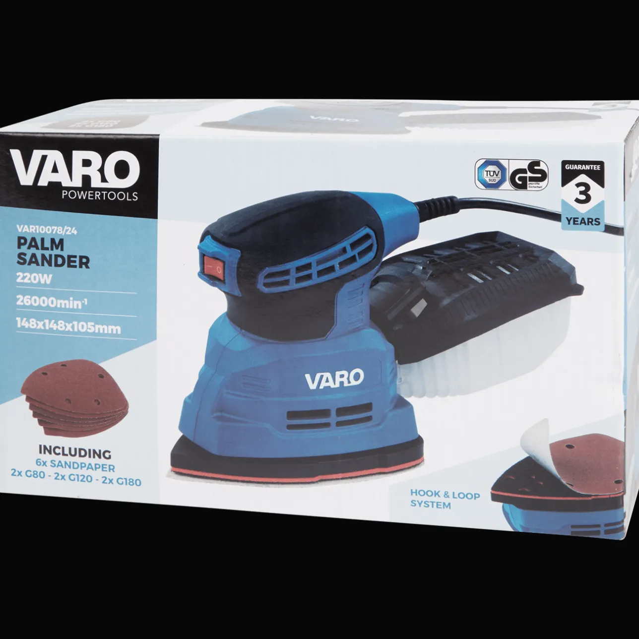 Varo handschuurmachine> Gereedschap