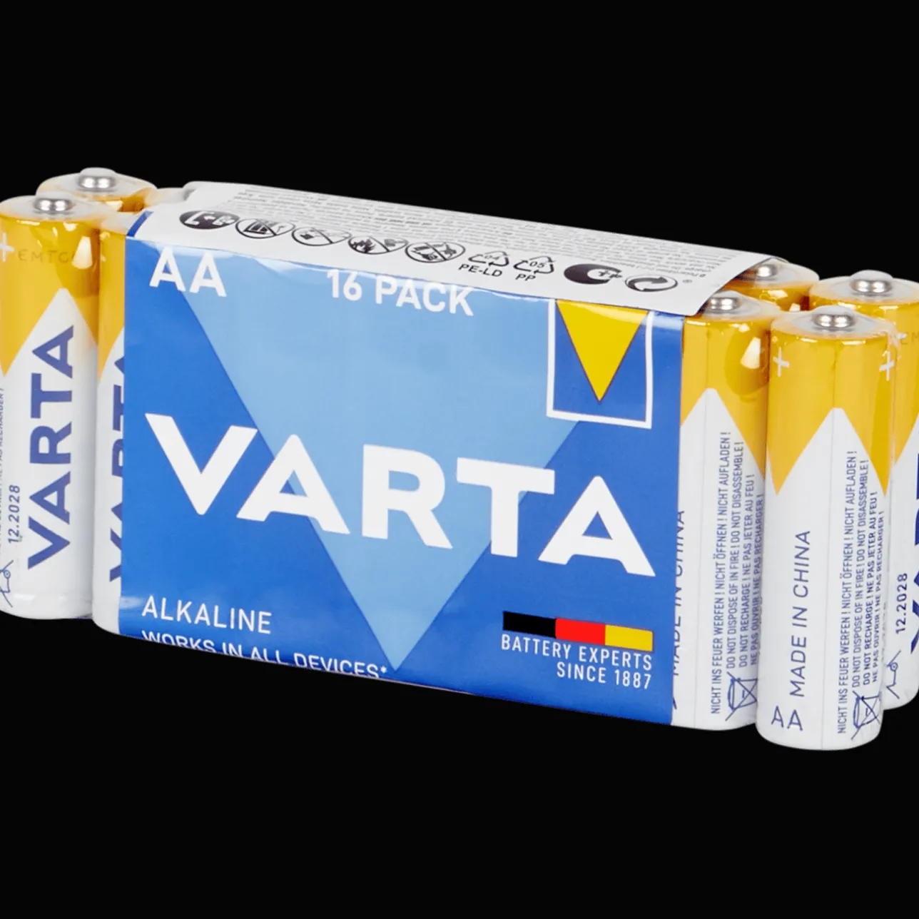 Varta batterijen AA> Batterijen