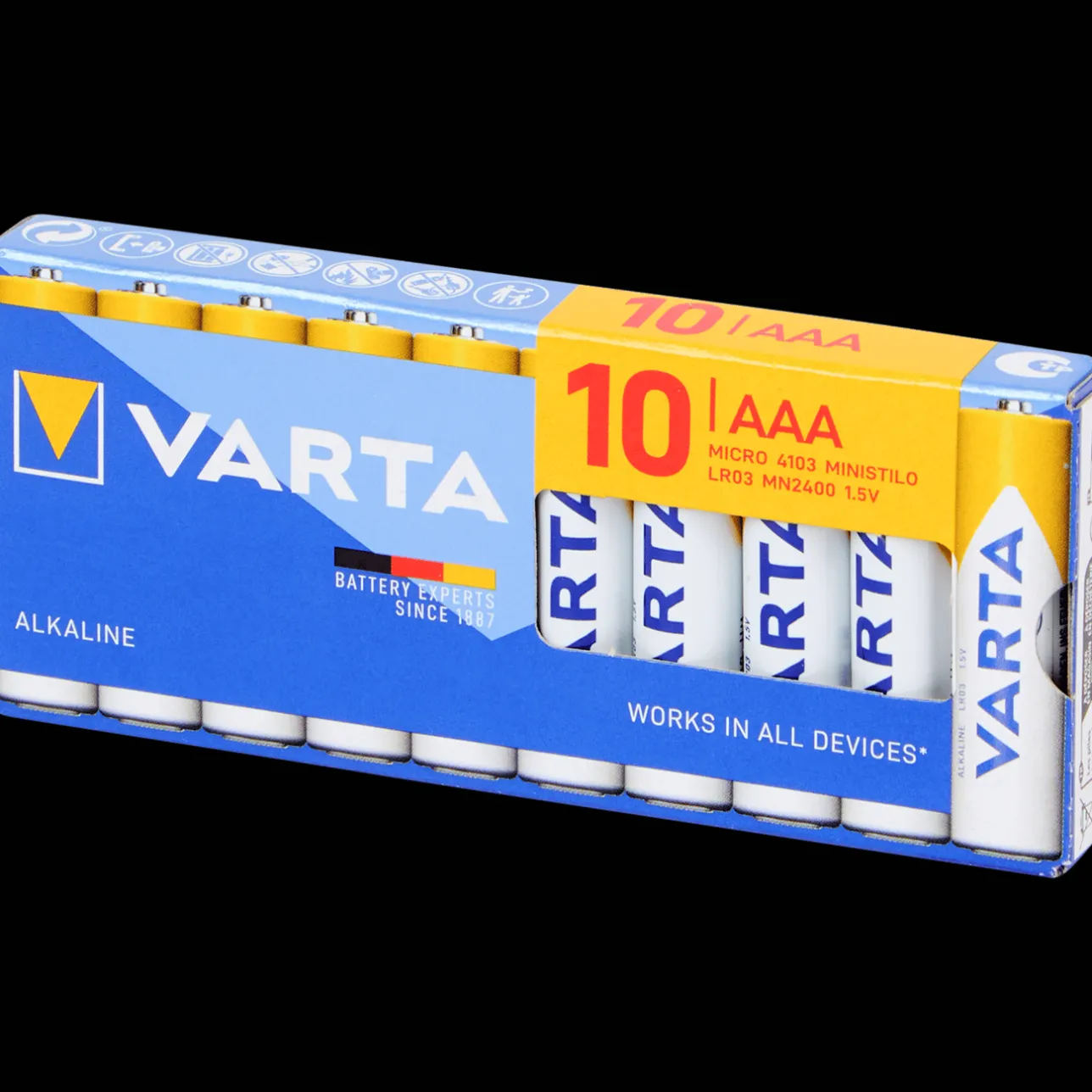 Varta batterijen AAA> Batterijen