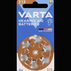 Varta hoortoestelbatterijen 312> Batterijen