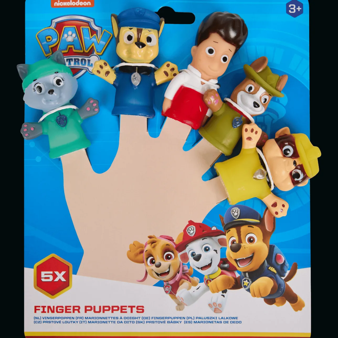 Action Vingerpoppen Paw Patrol> Knuffels & Poppen