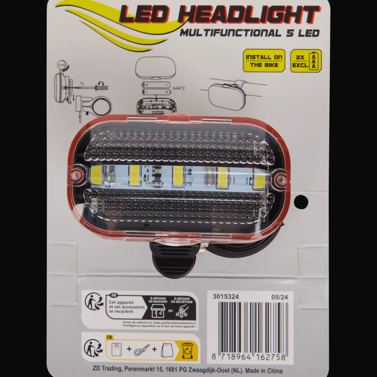Walfort fietslamp> Fietsaccessoires