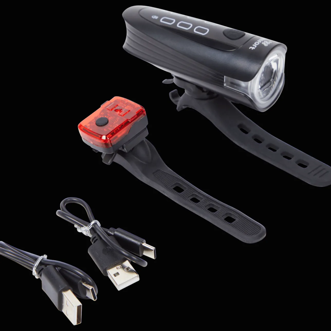 Walfort oplaadbare fietslampenset> Fietsaccessoires