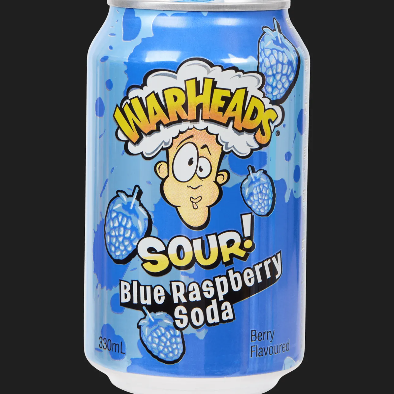 Warheads Sour soda Blue Raspberry> Drinken