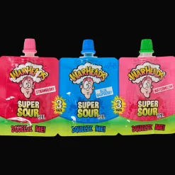 Warheads Super Sour Gel> Drop & Snoep