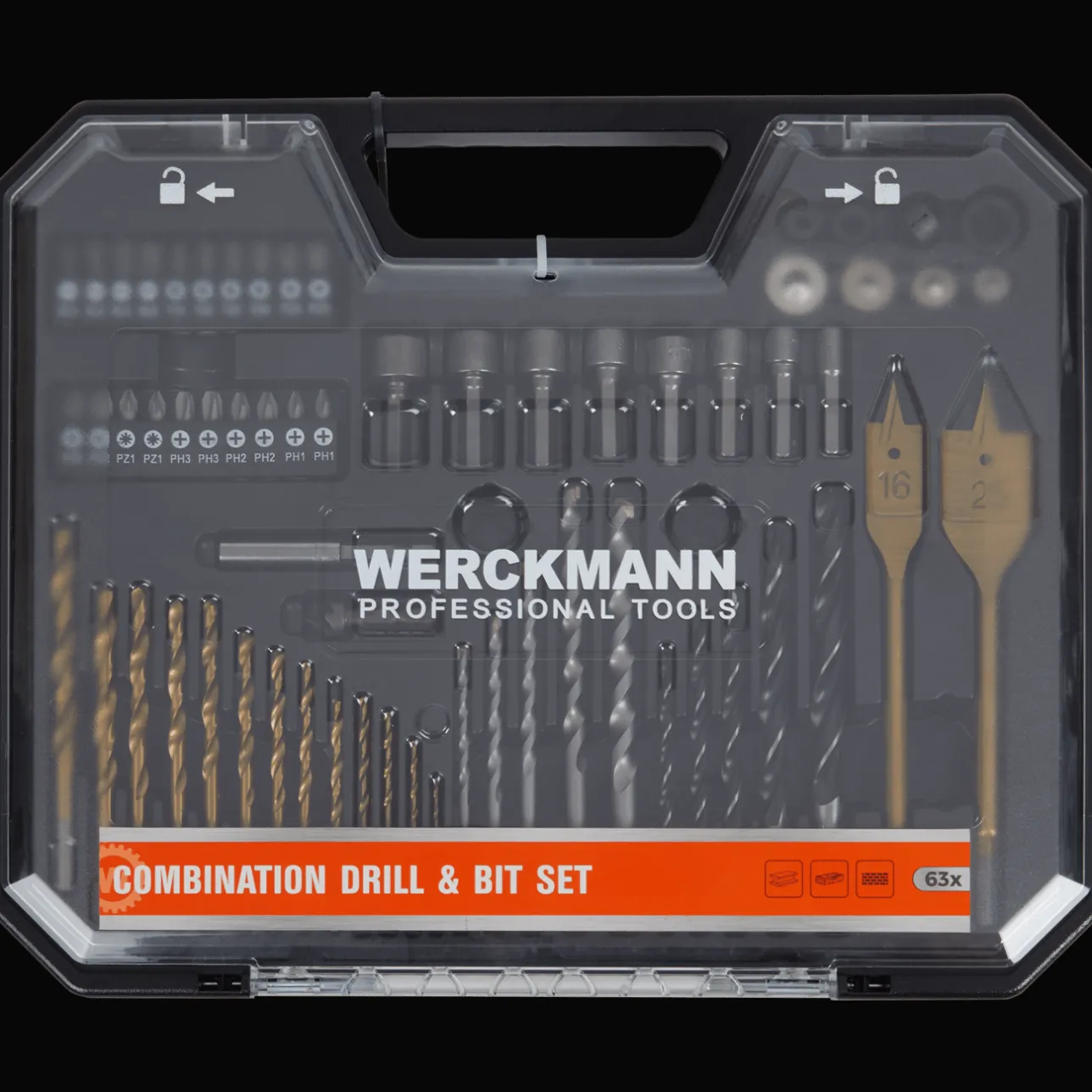 Werckmann boren- en bitset> Gereedschap