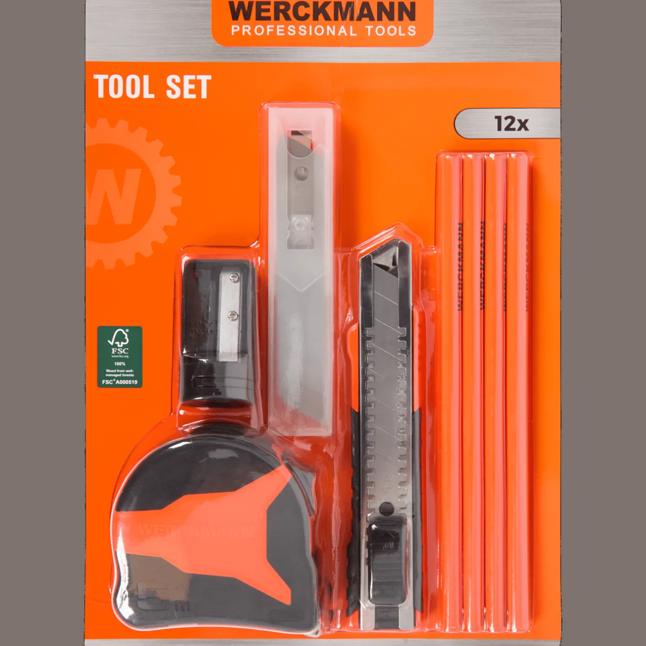 Werckmann gereedschapsset> Gereedschap