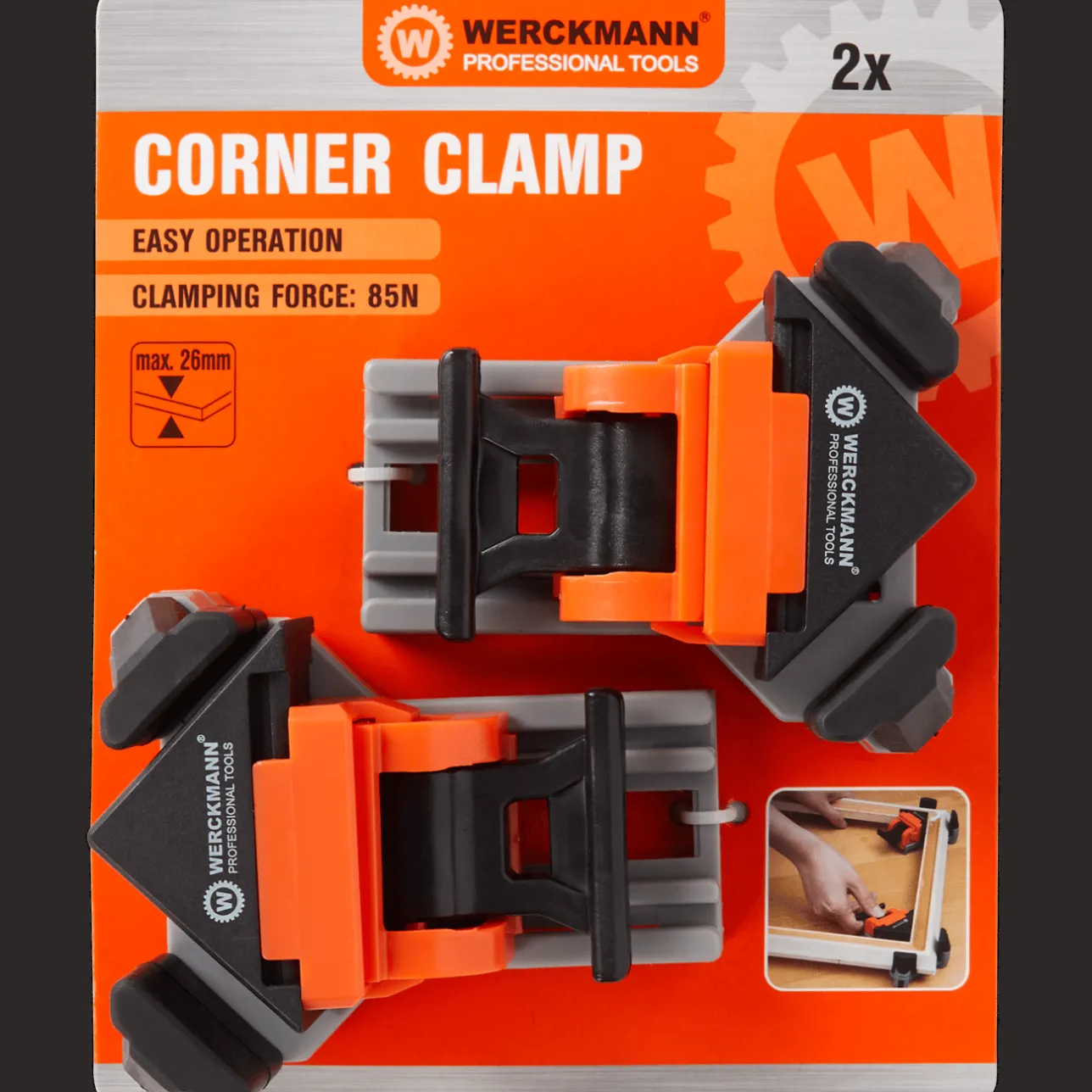 Werckmann hoekklemmen> Gereedschap