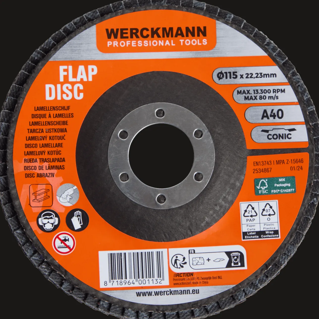 Werckmann lamellenschijven> Gereedschap