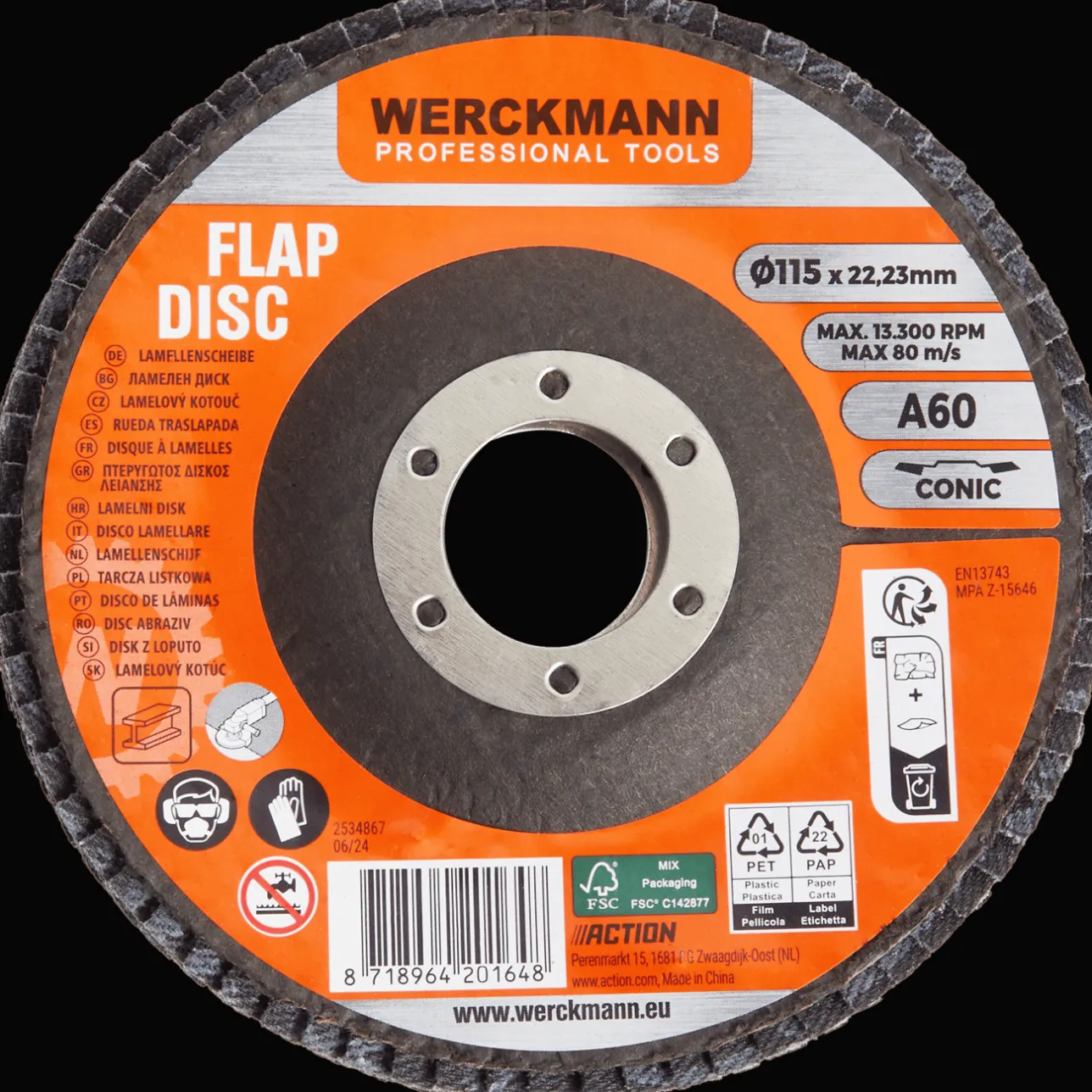 Werckmann lamellenschijven> Gereedschap