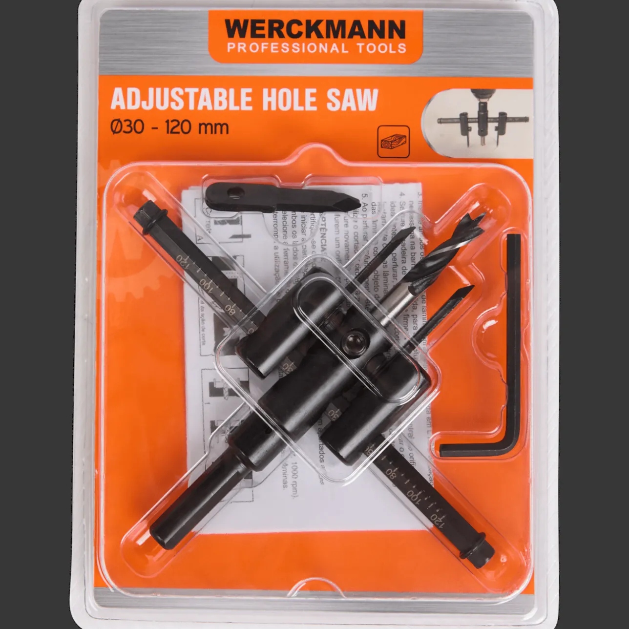 Werckmann verstelbare gatenzaag> Gereedschap
