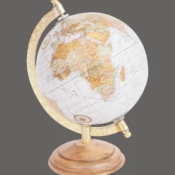 Action Wereldbol op mango voet> Woonaccessoires