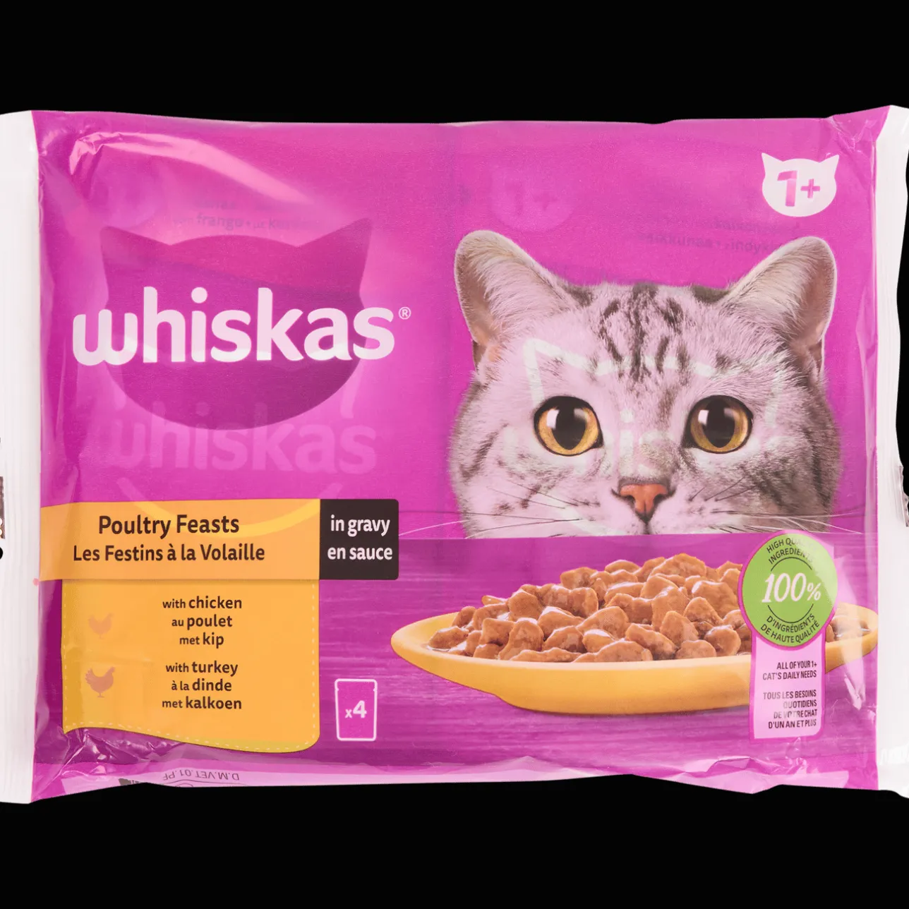 Whiskas maaltijdzakjes Gevogelte> Dierenvoeding