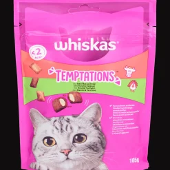 Whiskas Temptations kattensnoepjes rund en kalkoen> Kat|Dierenvoeding