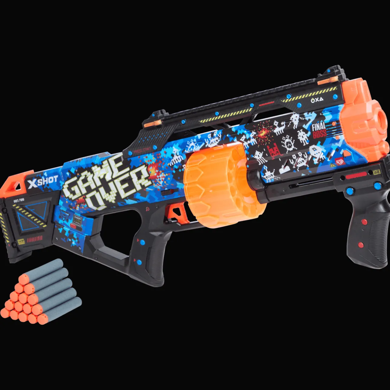 Zuru X-Shot pijltjesgeweer Skins> Spellen